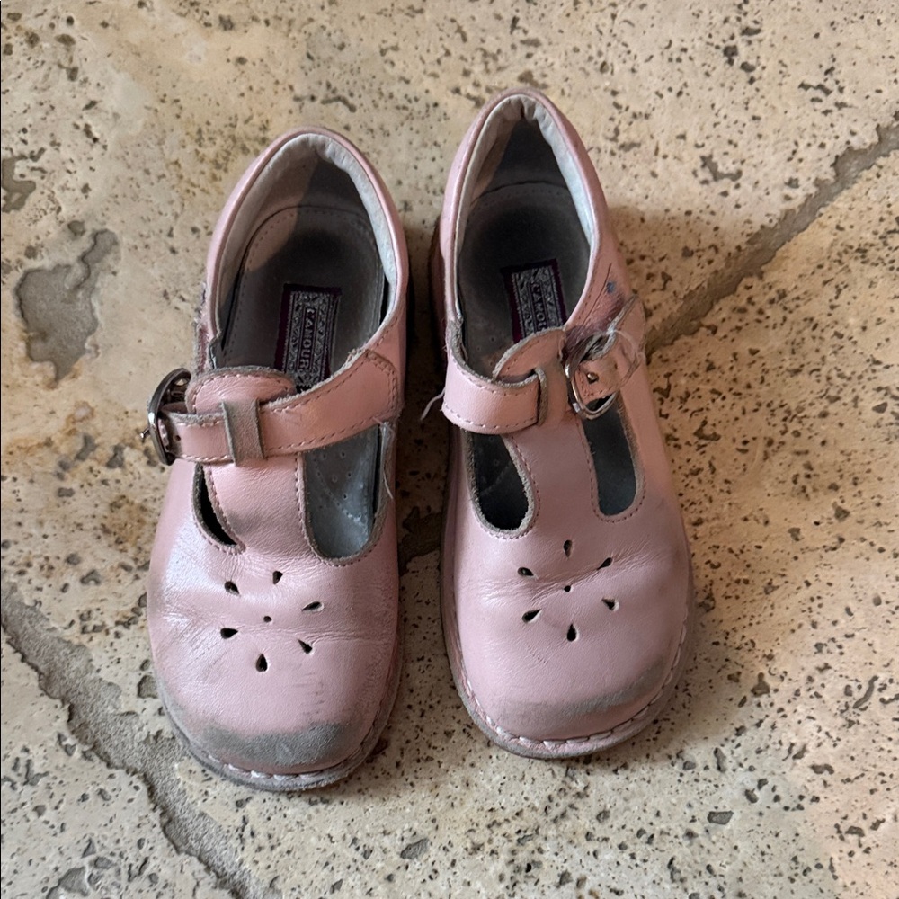 L'Amour Light Pink Kids Dress Shoes